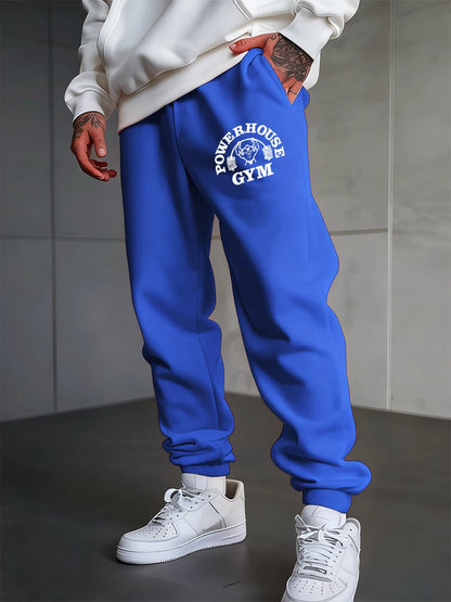 Powerhouse Gym Letter Printed Sweatpants
